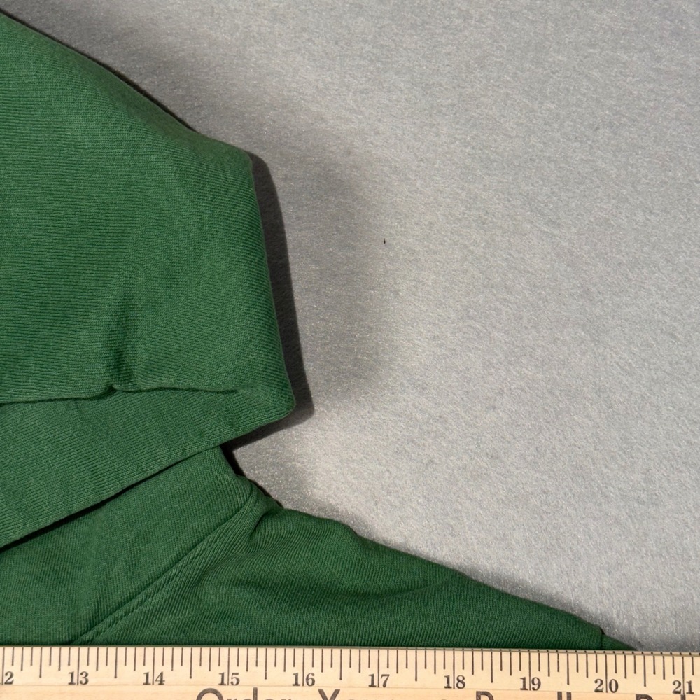Sp5der Web Hoodie Men Medium Hunter Green Graphic Pullover Streetwear Y2K Star - Picture 6 of 7